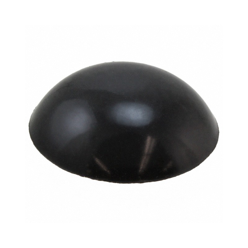 1 pcs : LTP-1 - HOLE PLUG 0.875' SILICONE BLACK