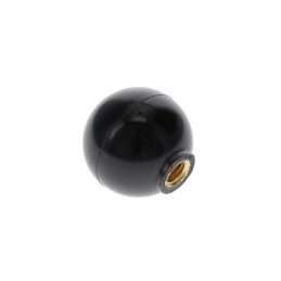 1 pcs : 0025AU - KNOB SMOOTH 5/16'-18 PHENOLIC