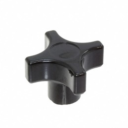 1 pcs : 2820BM - KNOB 4 ARM M6 X 1 PHENOLIC