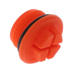 1 pcs : 900545 - THREADED O-RING PLUG 30.0 MM 1.