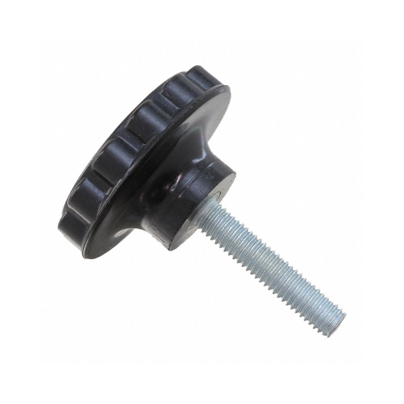 1 pcs : 3009ED - KNOB FLUTED THERMOSET POLYESTER