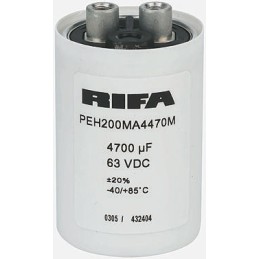 50 pcs - KEMET 220μF Aluminium Electrolytic Capacitor 450V dc, Screw Terminal - PEH200YC3220MU2