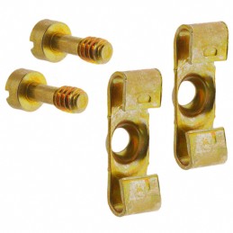 1 pcs : 2061 - SHOULDER SCREW PAN SLOTTED 4-40