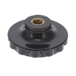 1 pcs : 3000-V - KNOB FLUTED 5/16'-18 PHENOLIC