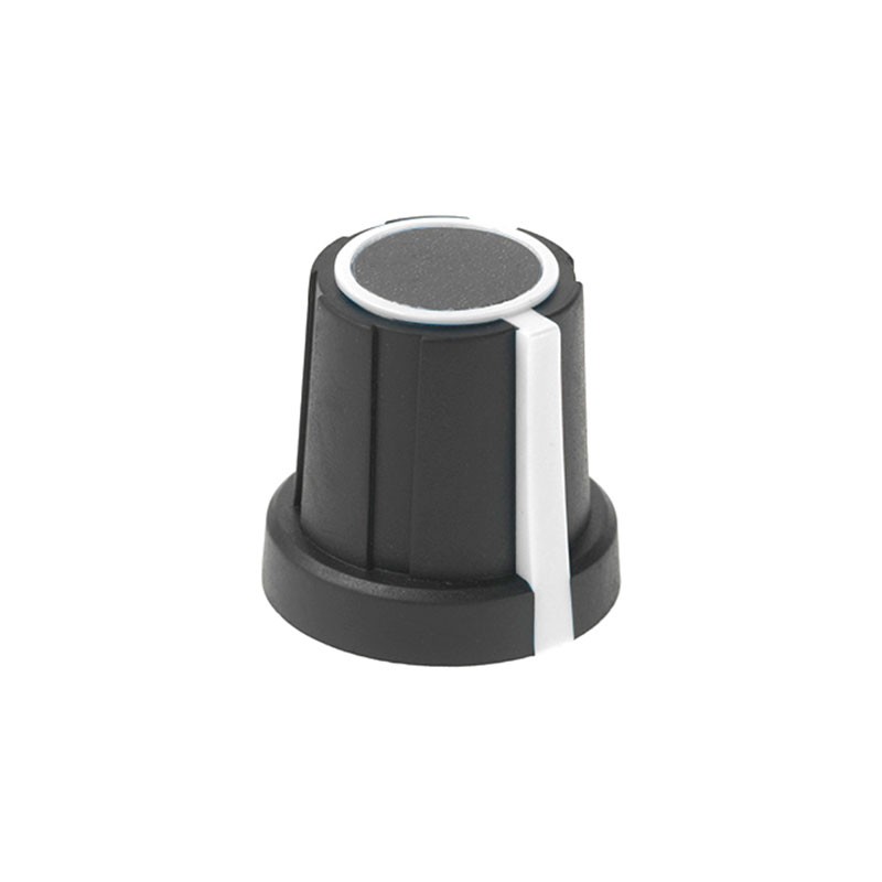 1 pcs : 1106WA - KNOB TWO-SHOT 18.5MM DIA 18MM