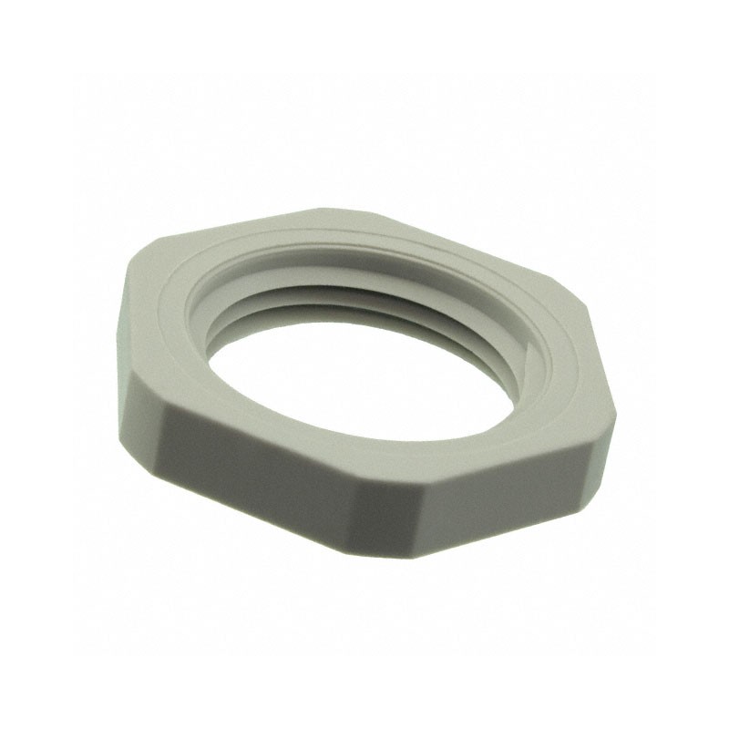 1 pcs : 7211 487 - LOCKNUT NYLON 3/4'NPT GRY
