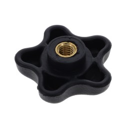 1 pcs : 2980AE - KNOB 5 ARM 3/8'-16 PHENOLIC