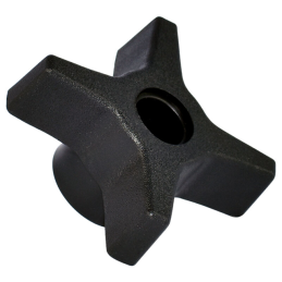 1 pcs : KN5C----4P7--21 - CLAMPING 4 ARM KNOB 2.500 IN DIA