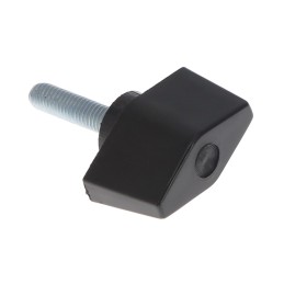 1 pcs : 3087AU - KNOB SMOOTH THERMOPLASTIC