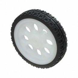 1 pcs : 3763 - THIN WHITE WHEEL FOR TT DC GEARB