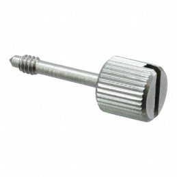 1 pcs : 0382-SS - PANEL SCREW KNOB SLOTTED 4-40