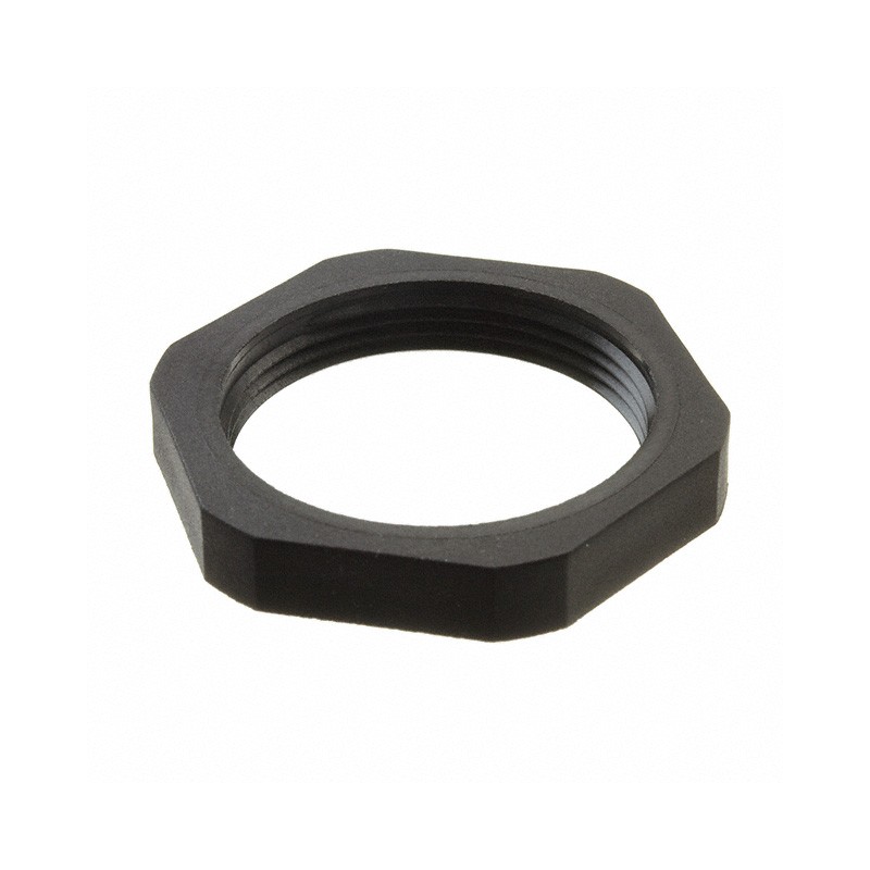 1 pcs : 7211 857 - PG29 LOCKNUT BLACKPA