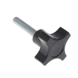 1 pcs : 2810AG - KNOB 4 ARM M6 X 1 NYLON
