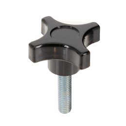 1 pcs : 2830-T - KNOB 4 ARM 3/8'-16 PHENOLIC