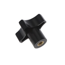 1 pcs : 2800 - KNOB 4 ARM 8-32 NYLON
