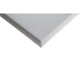 1 Lot of 1 - RS PRO White Plastic Sheet, 300mm x 300mm x 20mm