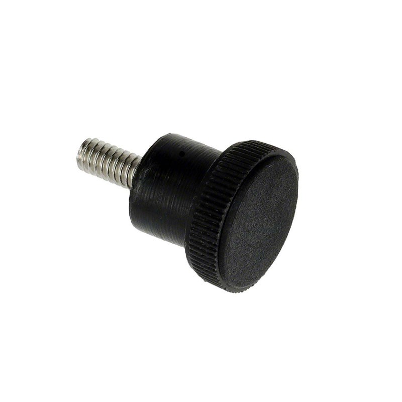 1 pcs : 7094-A - KNOB KNURLED 8-32 PLASTIC