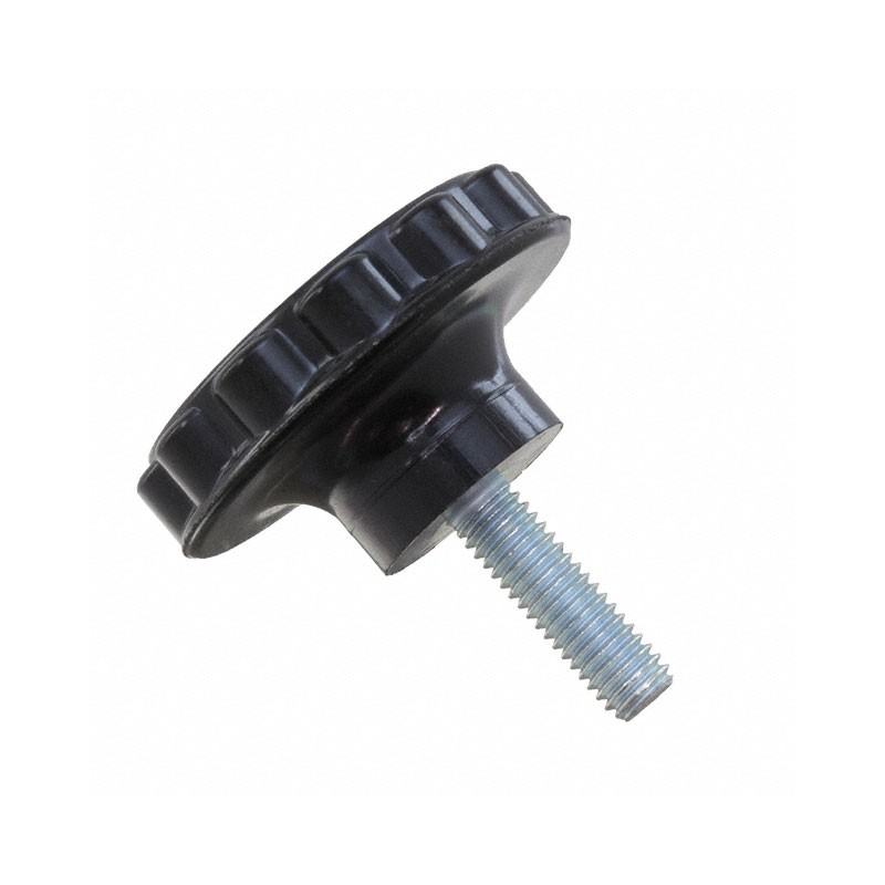 1 pcs : 3009EC - KNOB FLUTED THERMOSET POLYESTER
