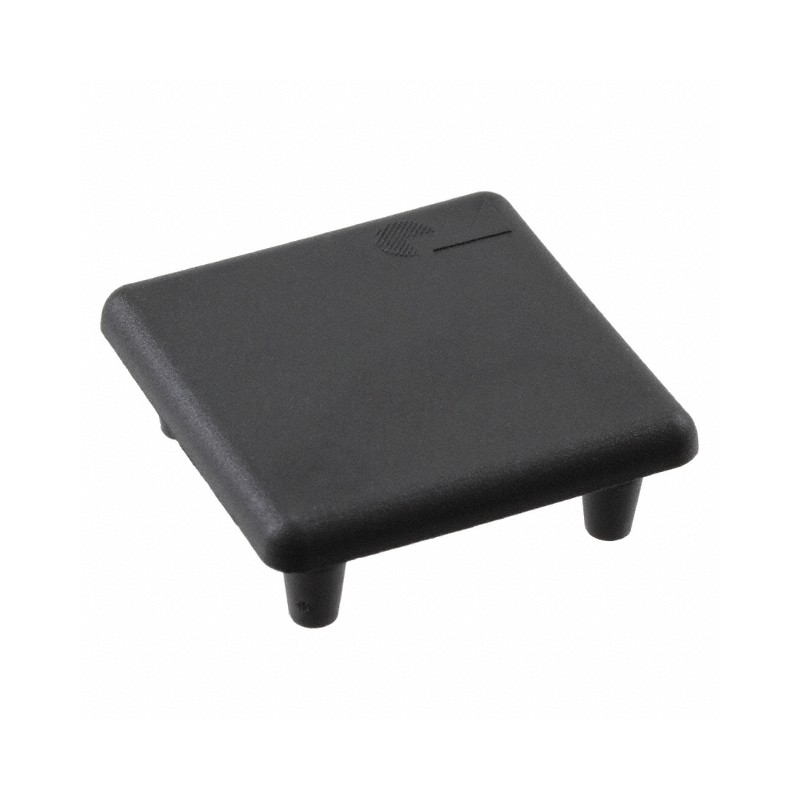 1 pcs : 4010421 - PLASTIC END CAP 40MM, BLACK