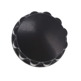 1 pcs : 3009EB - KNOB FLUTED THERMOSET POLYESTER