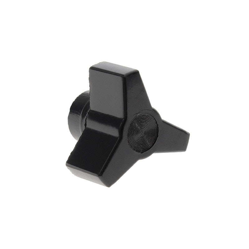 1 pcs : 3025BA - KNOB 3 ARM 10-32 PHENOLIC