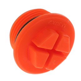 1 pcs : 900552 - THREADED O-RING PLUG 38.0 MM 1.