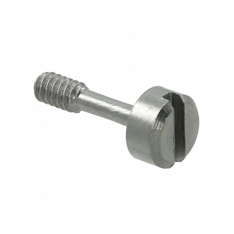1 pcs : 7083-SS - PANEL SCREW KNOB SLOTTED 4-40
