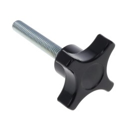 1 pcs : 2830AG - KNOB 4 ARM 3/8'-16 PHENOLIC
