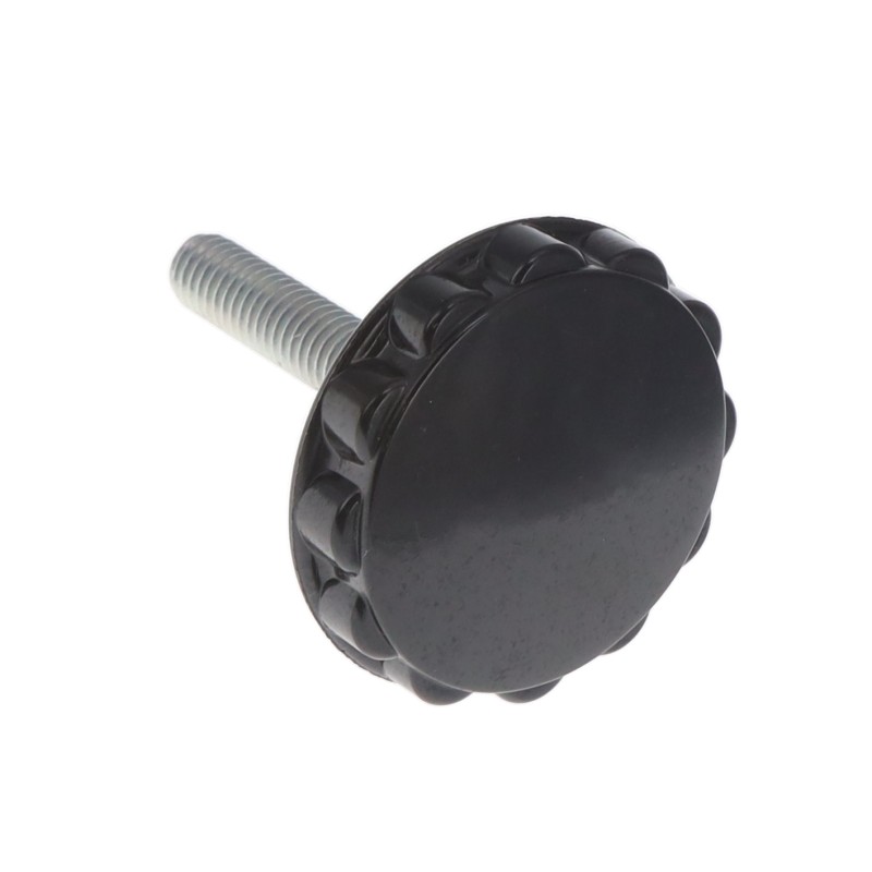 1 pcs : 3000JK - KNOB FLUTED 5/16'-18 PHENOLIC