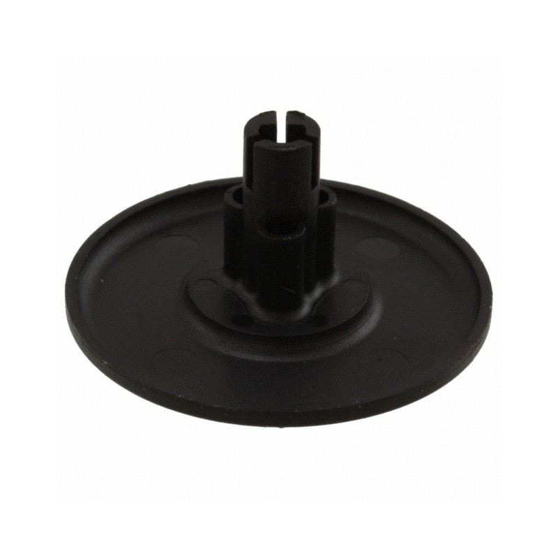 1 pcs : 607702 - KNOB INNER BLACK 60C