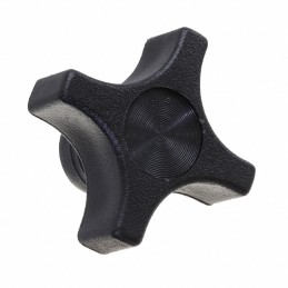 1 pcs : 2825 - KNOB 4 ARM 1/4'-20 POLYPROPYLENE
