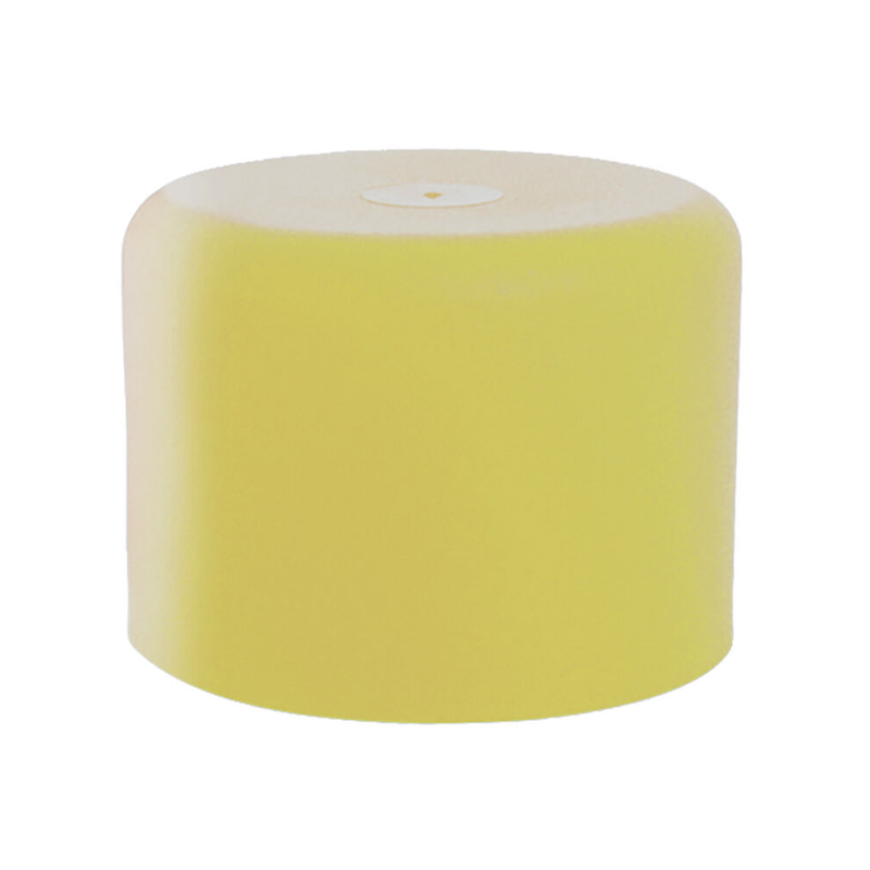 1 pcs : AR165A - ROUND END CAPS - YELLOW, INSIDE