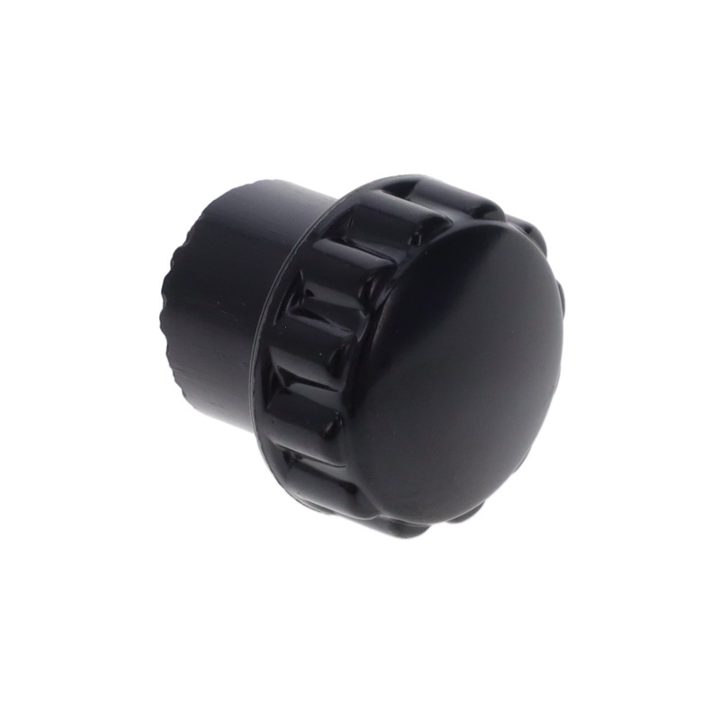 1 pcs : 2965QB - KNOB FLUTED M6-1 PHENOLIC