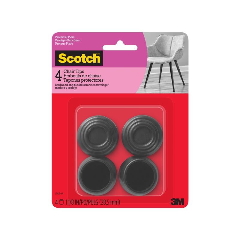 1 pcs : SP605-NA - SCOTCH CHAIR TIPS SP605-NA, BLAC