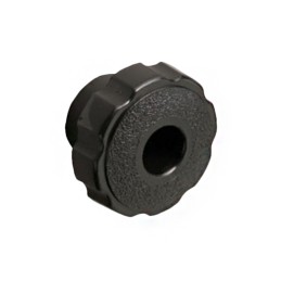 1 pcs : 4232-B - KNOB FLUTED 3/8'-16 POLYPRO
