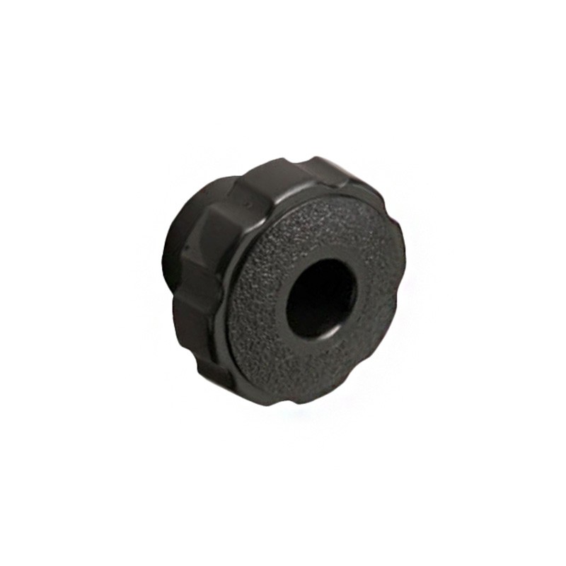 1 pcs : 4232-B - KNOB FLUTED 3/8'-16 POLYPRO