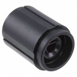 1 pcs : 11K5019-KCNB - KNOB 0.250' PLASTIC BLACK
