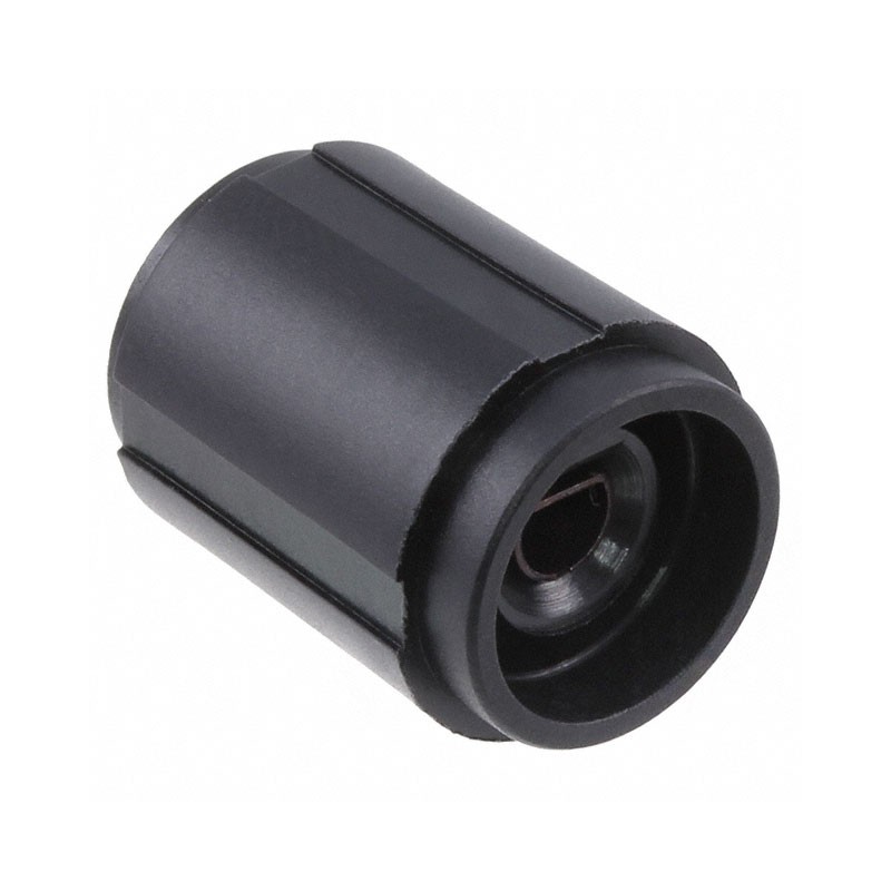 1 pcs : 11K5019-KCNB - KNOB 0.250' PLASTIC BLACK