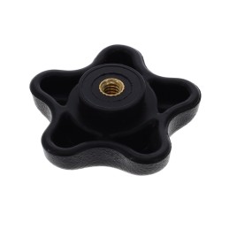 1 pcs : 2980AC - KNOB 5 ARM 1/4'-20 PHENOLIC