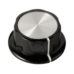 1 pcs : 1120 - KNOB FLUTED W/SKIRT 0.250' PHEN