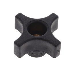1 pcs : 2825-G - KNOB 4 ARM 5/16'-18 POLYPRO