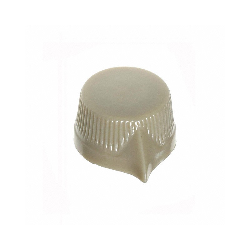 1 pcs : 1400CT - KNOB KNURLED W/SKIRT 0.250' PHEN