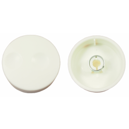 1 pcs : CL71670W - KNOB K18 WHITE 6MM SPL