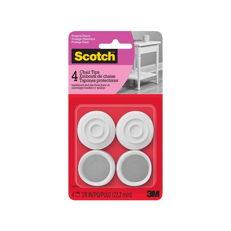 1 pcs : SP603-NA - SCOTCH CHAIR TIPS SP603-NA, WHIT