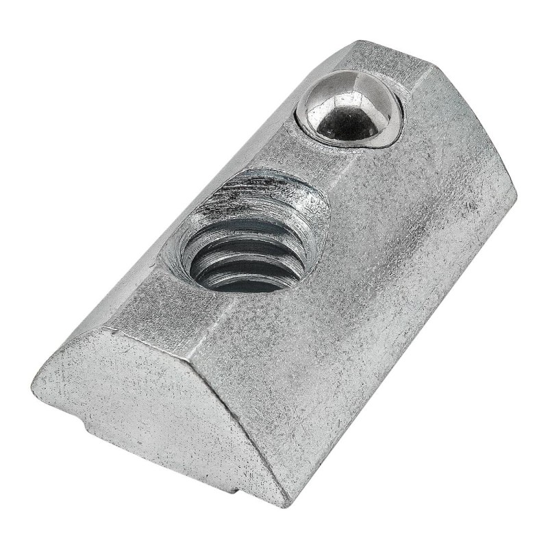 1 pcs : 13037 - ROLL-IN T-SLOT NUT STEPPED 8,UNC