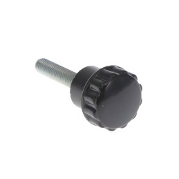 1 pcs : 2965QF - KNOB FLUTED M6-1 PHENOLIC