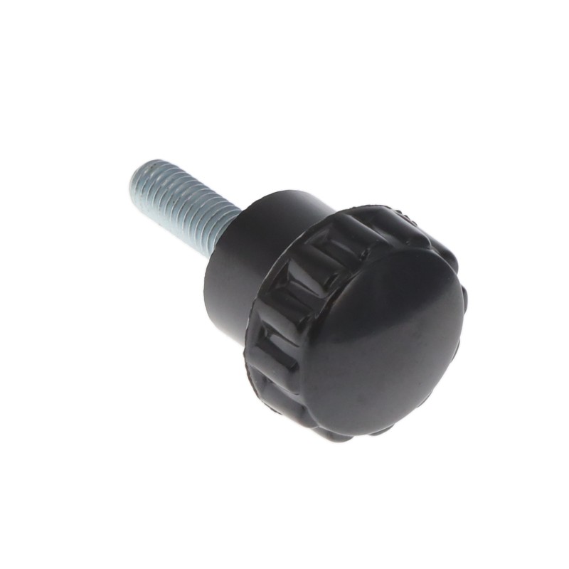 1 pcs : 2965QE - KNOB FLUTED M6-1 PHENOLIC