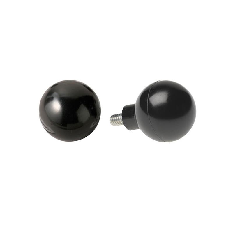 1 pcs : 0025-A - CBBALL~BLK~1/4-28 X 5/8 MT