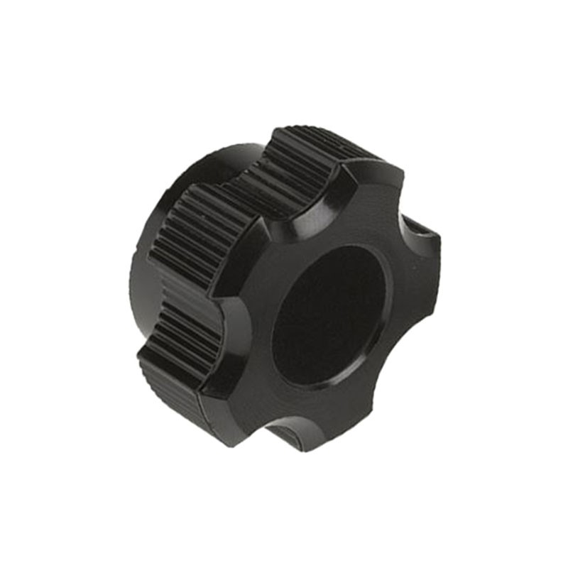 1 pcs : 2870-B - KNOB 5 ARM 3/8'-16 PLASTIC