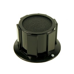 1 pcs : FC1600 - KNOB K1C BLACK 1/4' PUSH FIX MD